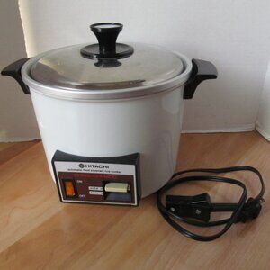 Hitachi Chime O Matic Automatic Rice Cooker Steamer 5.6 Cup RD-4053